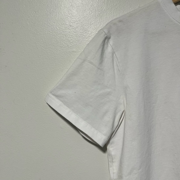 Tweed White Logo T-Shirt - Size Small - Picture 5 of 11